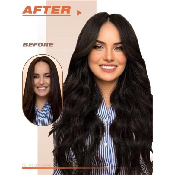 Sunny Hair Tape in Hair Extensions Real Human Hair Invisible Remy Hair